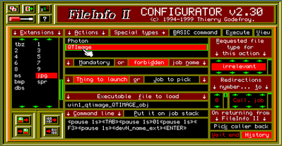 Fileinfo2 Config Screen